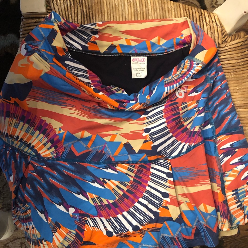 Dona Jo Skirt Skort Size 2